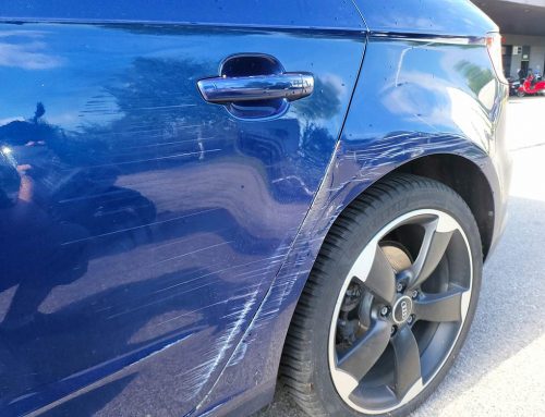 Unfallschaden seitlich beim Audi A3 S3