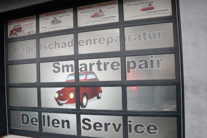 Smart Repair München - Eingangsbereit Tor 1